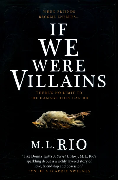 If We Were Villains by M.L. Rio - Dark Academia Books