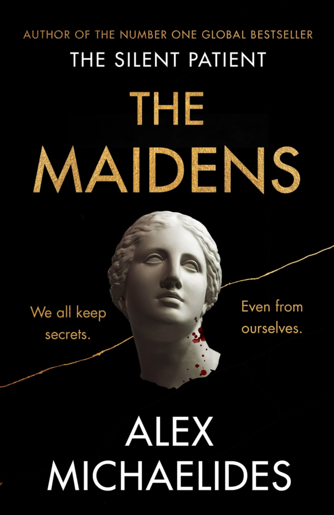 The Maidens by Alex Michaelides - Dark Academia Books